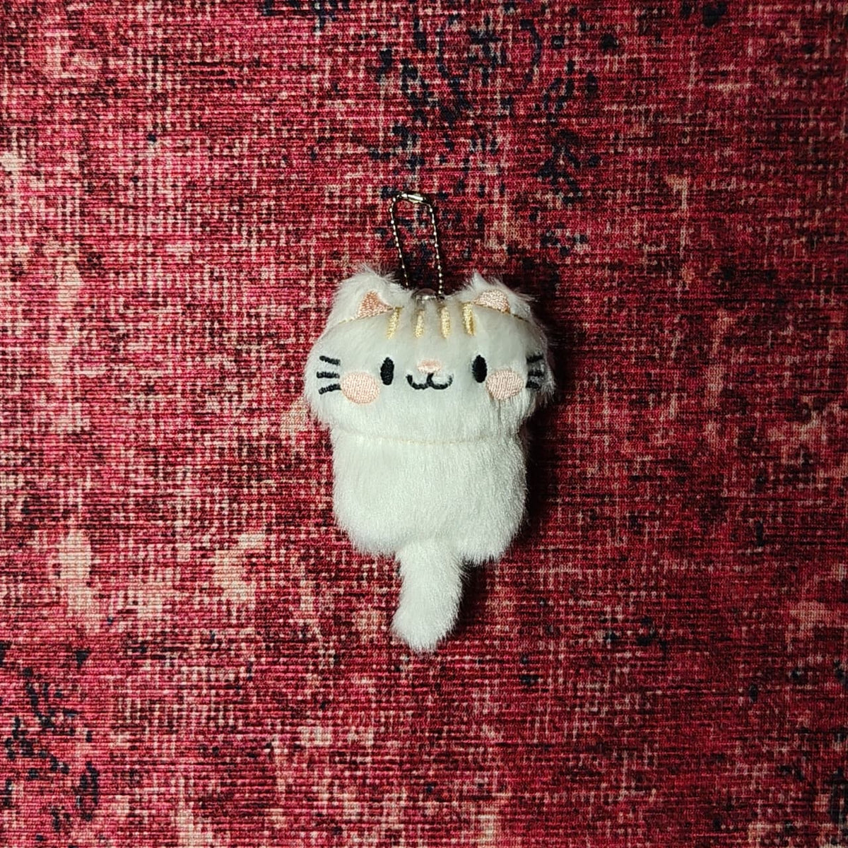 Cat Tail Plush Keychain