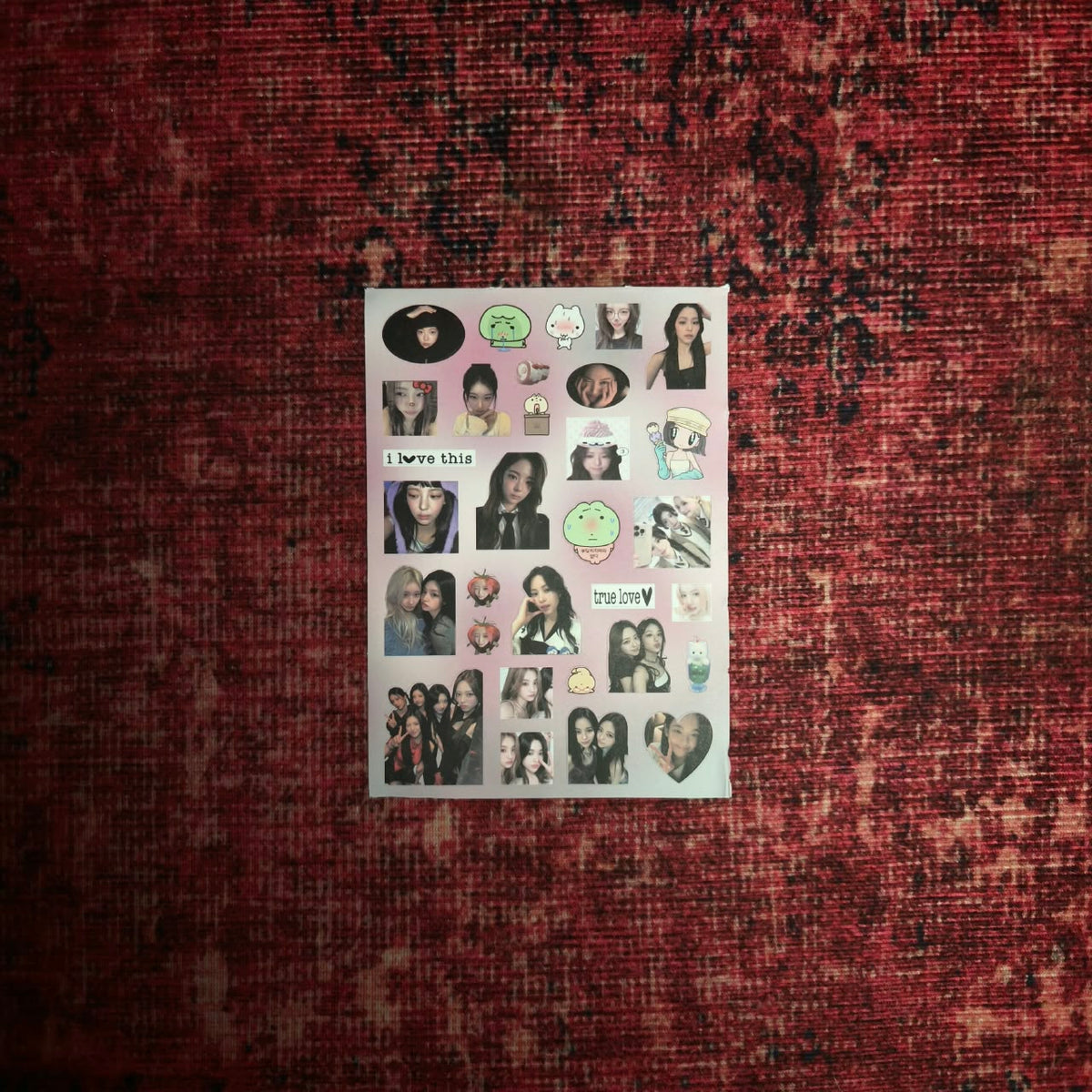 ITZY Sticker Set