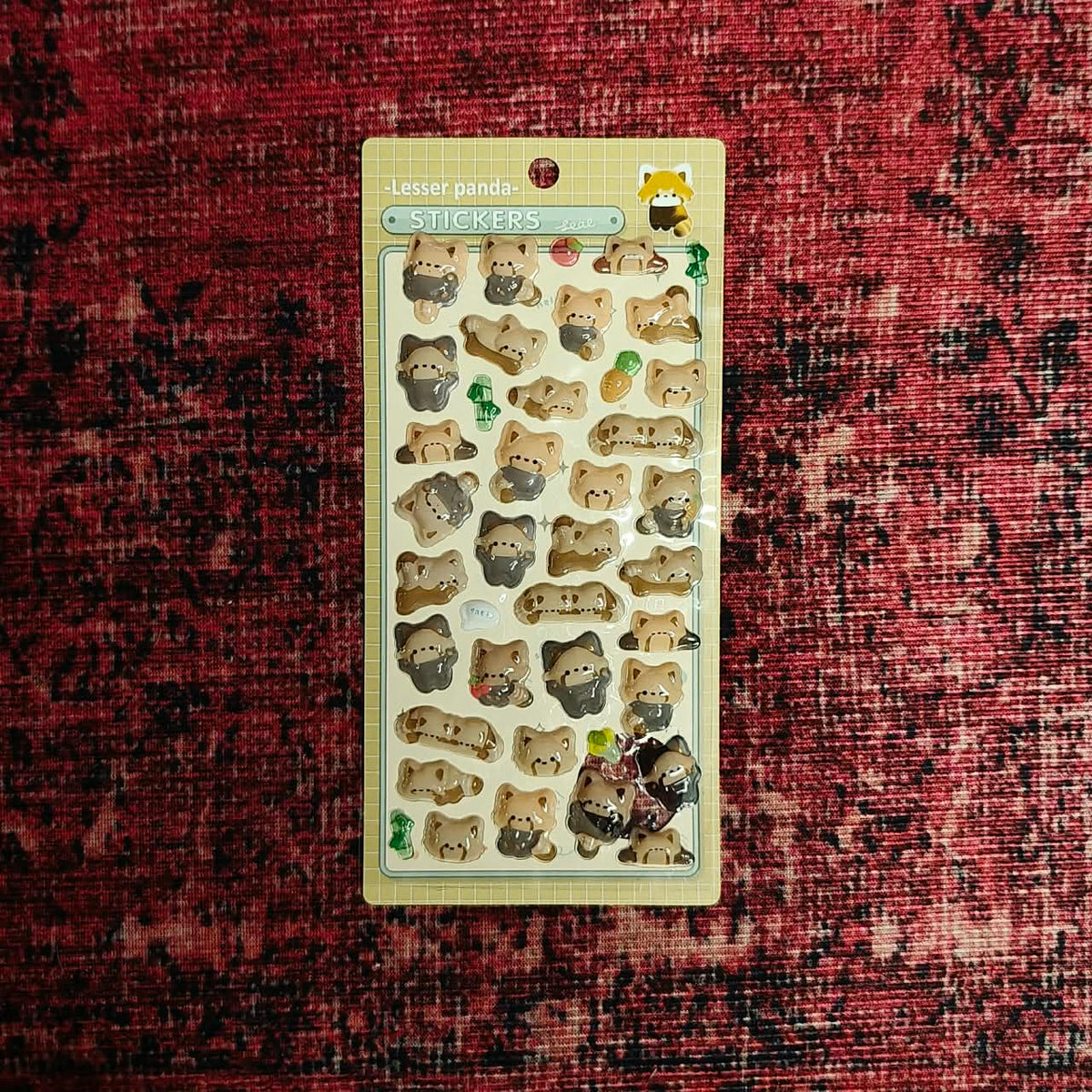 Panda 3D Stickers
