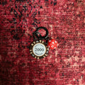 Poker Coin & Dice Keychain