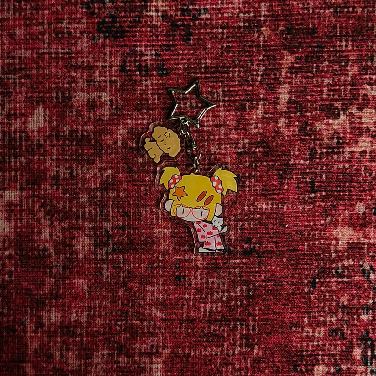 Kitty Girl Keychain