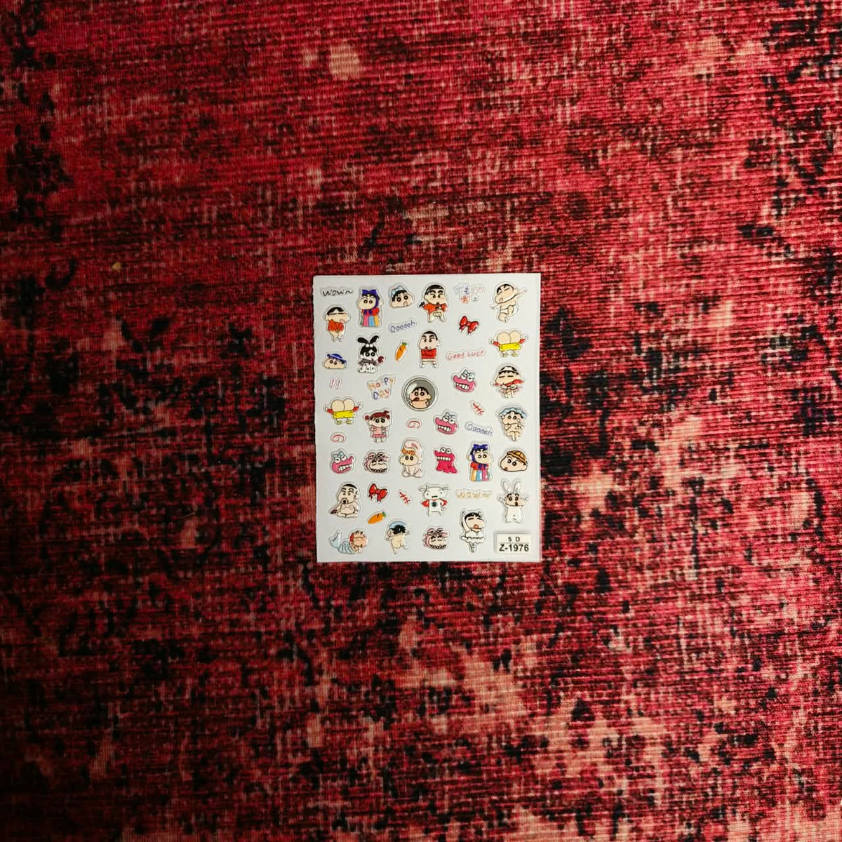 Shinchan Nail Sticker